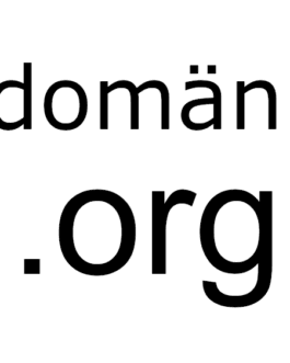 .org domän